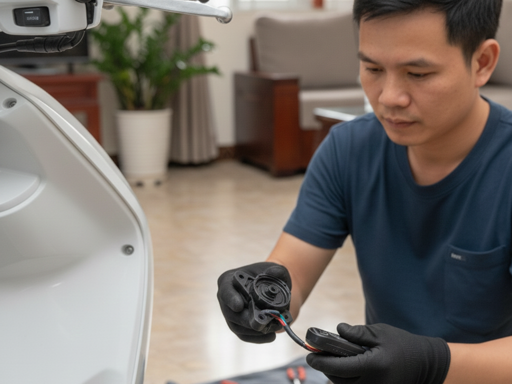 Sửa Smartkey Xe Máy Tại Quận 6 – Thợ Đến Ngay Sau 10–15 Phút